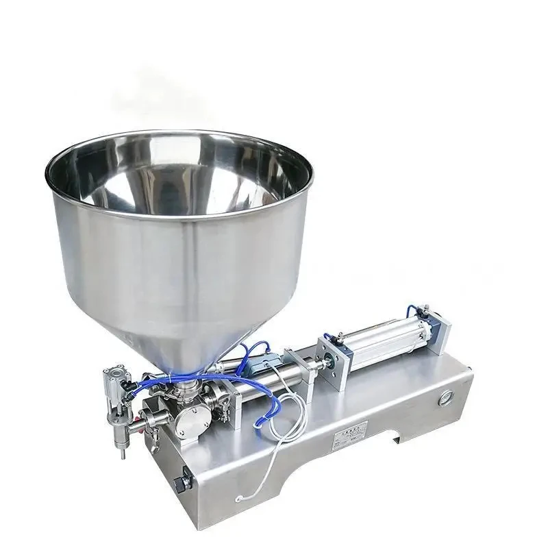 Pneumatic Filling With Double Nozzle Filling Shampoo, Chemical Oil, With Heating Function