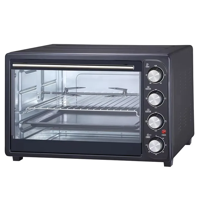 

Large Capacity 48L Stainless Steel Electric Air Oven New Design 2000 Watt Multifunctional Toaster Pizza Air Oven Baking
