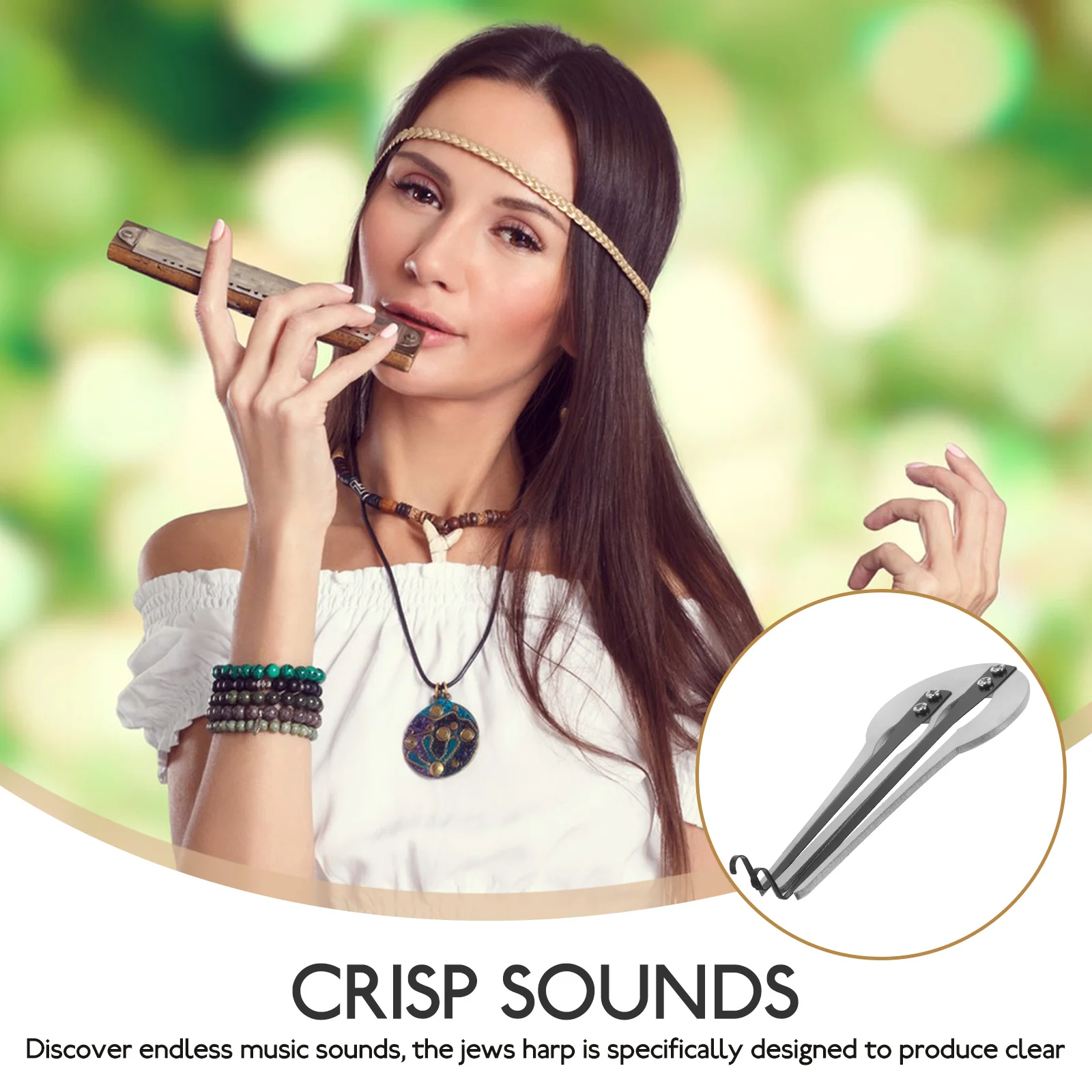 

Spring Harmonica Mouth Arp Harp Jaw Cheao Harmonicaharmonica Musical Instrument Accessories Instruments for Adults