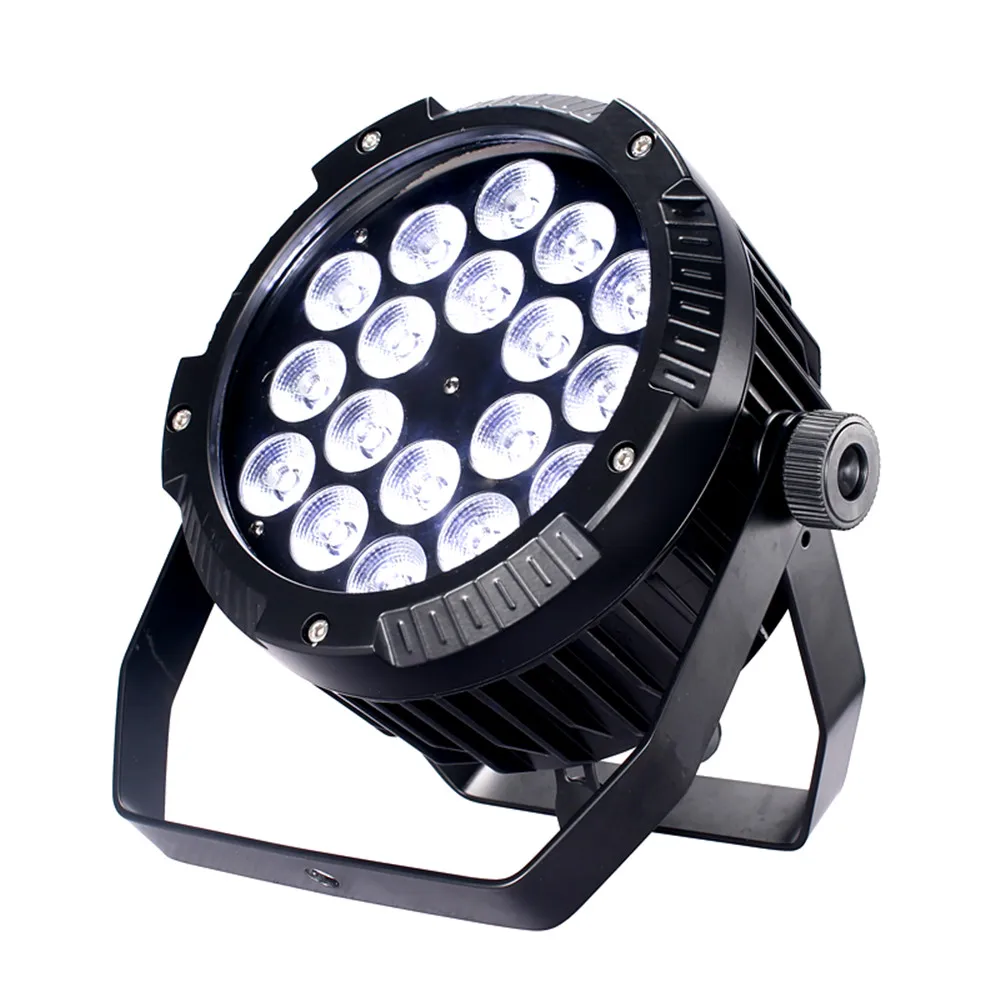 Aluminum IP65 Waterproof Stage Lights 18X18W RGBWA UV 6in1 Led Outdoor Lighting DMX512 Control Professional DJ Equipment