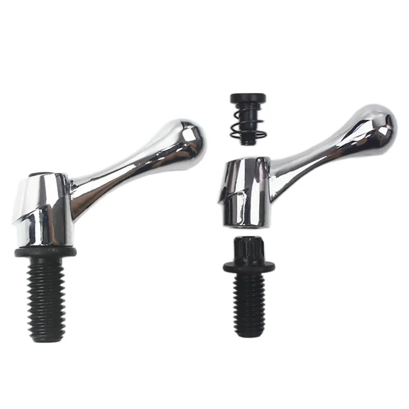 B17B Milling Machine Table Lock Handle Bolt M 12-2Pcs Vertical Mill Tool Parts-Ergonomic M 12 Handle For Precision Control