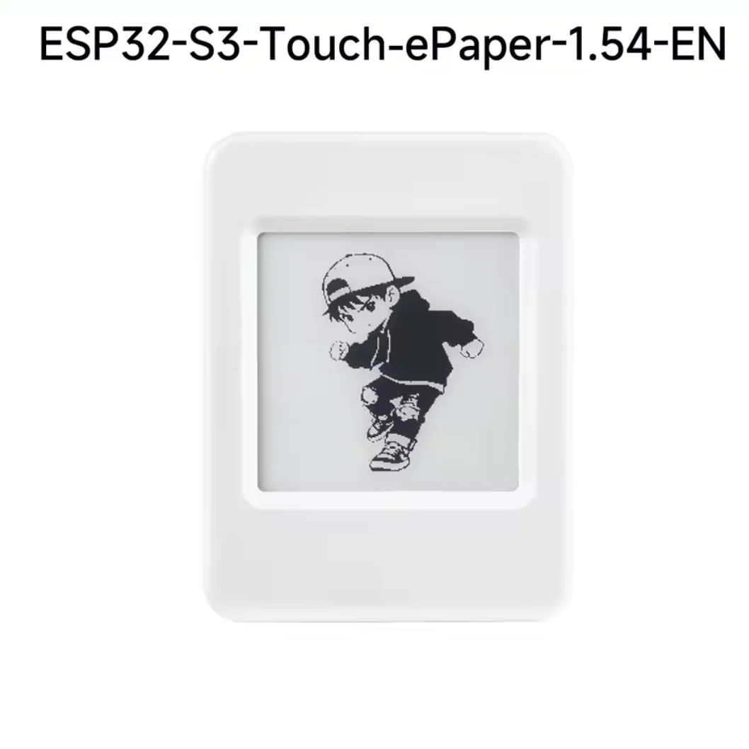 Waveshare ESP32-S3 1.54inch E-Paper AIoT Development Board, 200 × 200, Black / White, Supports Wi-Fi And BLE Dual-Mode Communica