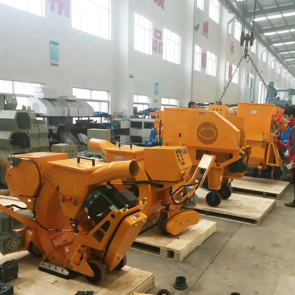 YG Customized Concrete Surface Preparation Floor Shot Blaster Machine With Engine