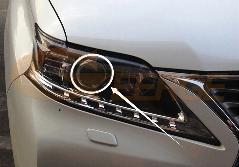 For Lexus RX RX350 RX450H RX270 2013 2014 2015 Day Light Bluetooth App Multi-Color Ultra Bright RGB LED Angel Eyes Halo Rings