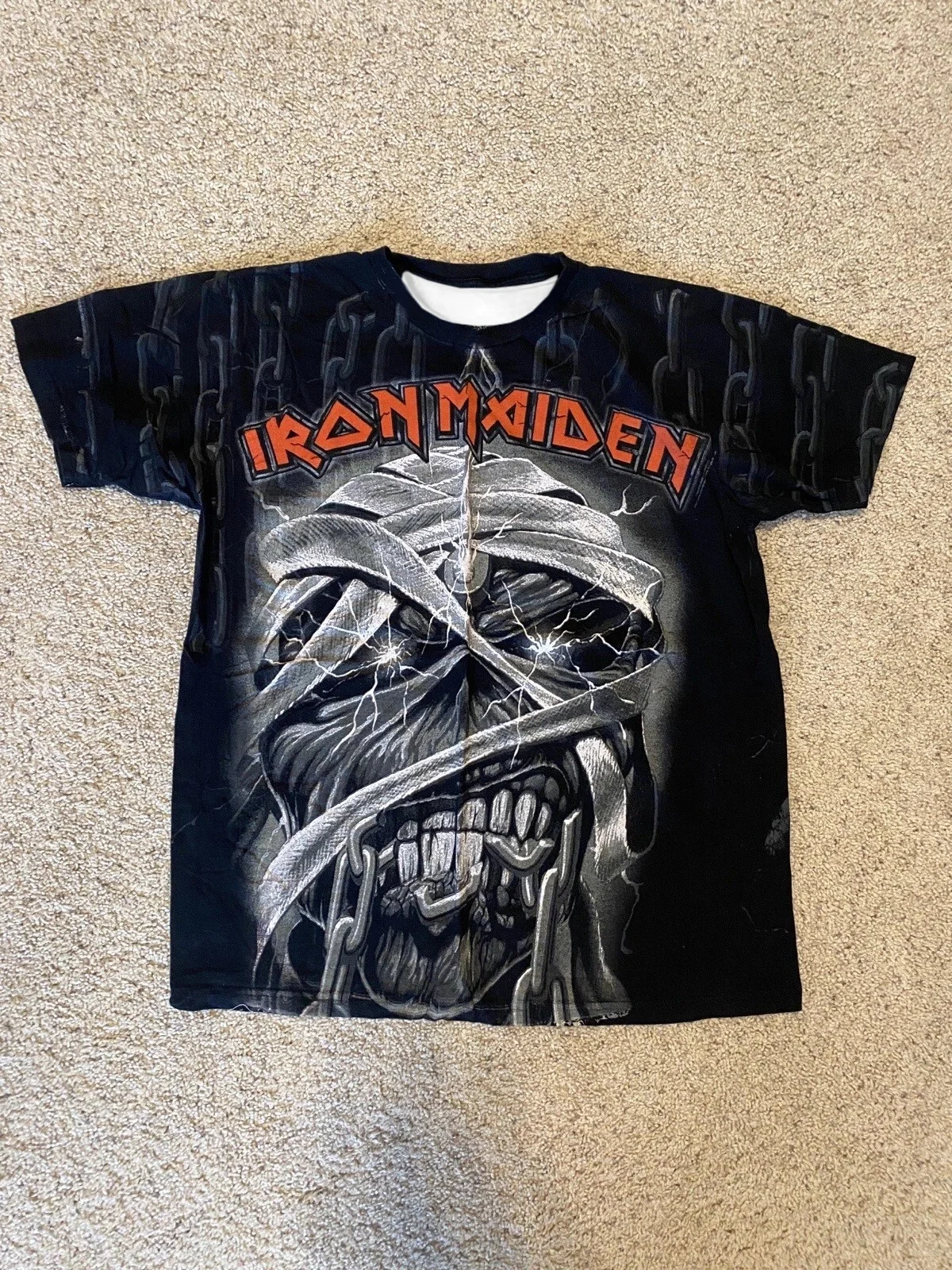 

Rock Band Hip-hop Style T-shirt, Black Rock and Rebellious Street Hip-hop Rock, 3D Printed Rock Band T-shirt Top