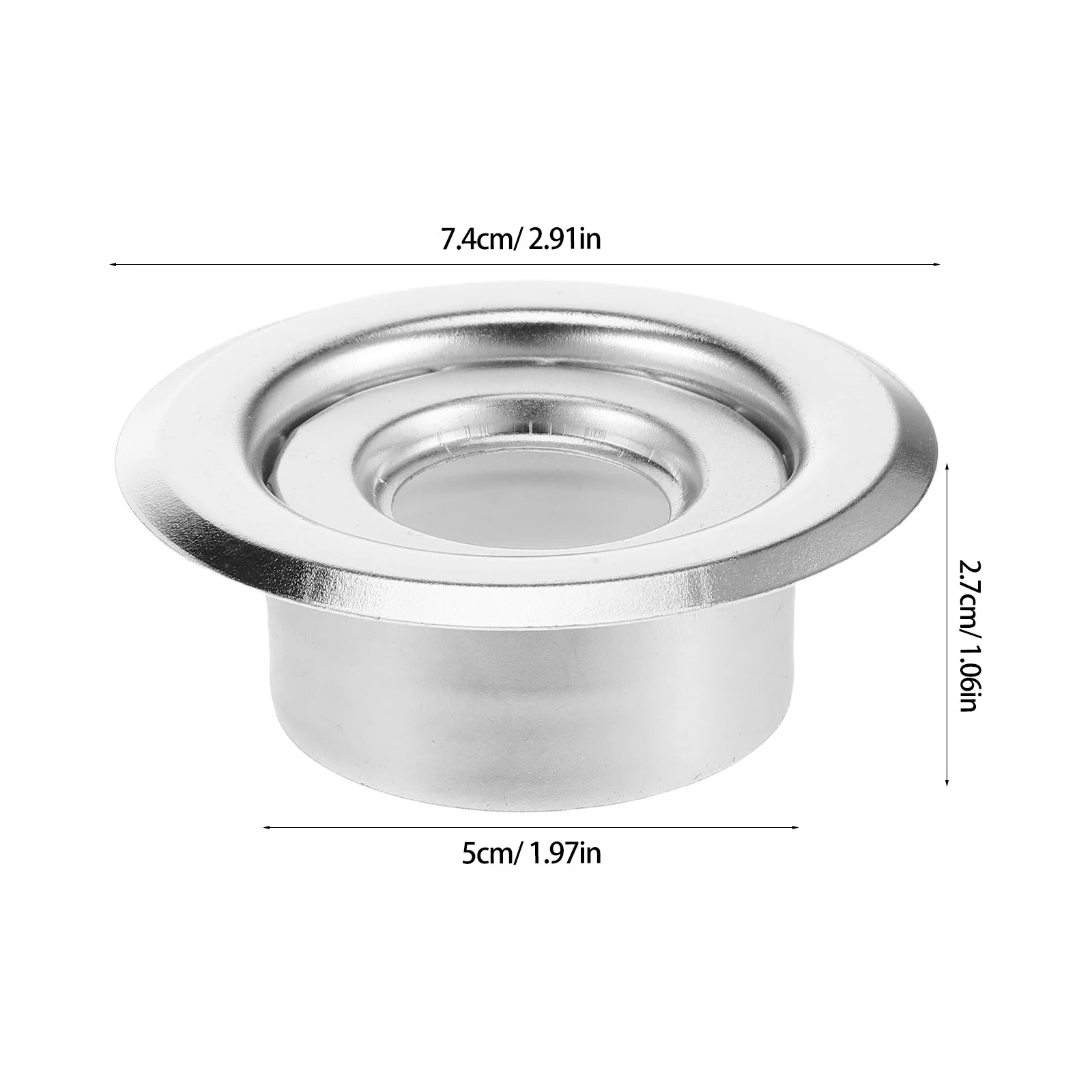 4 قطعة حلقة تقليم الرش الناري 26 مللي متر لوحة شعار راحة غطاء رش السقف تنورة مقاومة للحرارة استبدال-الأنابيب #3