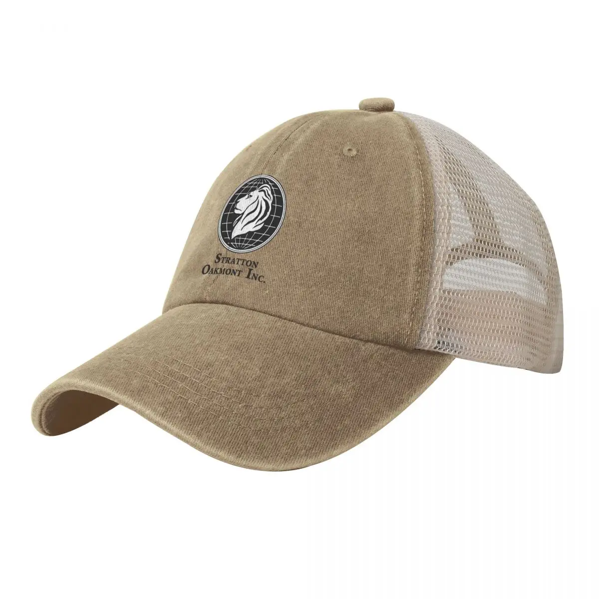 

Stratton-Oakmont-Logo-Vector.svg- Baseball Cap Cotton Cowboy Mesh Hats