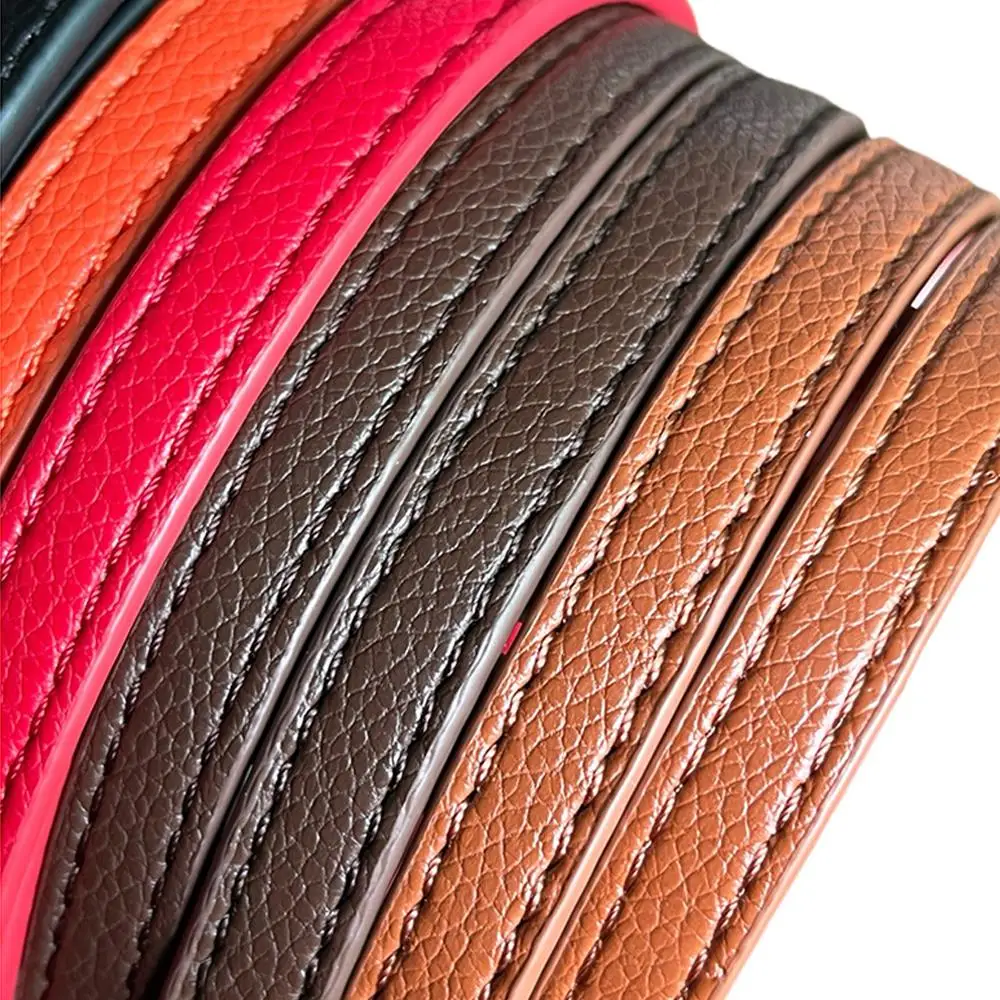 2Pcs 가죽 가방 벨트 레이디 숄더 가방 스트랩 DIY 교체 핸드백 핸들 액세서리 72cm 긴 스트랩   크로스백