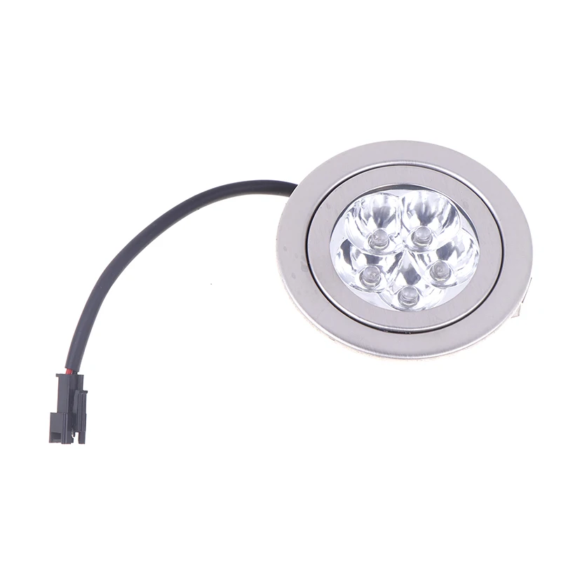 1 ชิ้น Universal DC 12 โวลต์/15 โวลต์ 1.5 วัตต์ LED ห้องครัวหม้อหุงข้าวเครื่องดูดควัน 70 มิลลิเมตรควัน Exhauster Ventilator โคมไฟ LED Spotlight แบบบูรณาการ