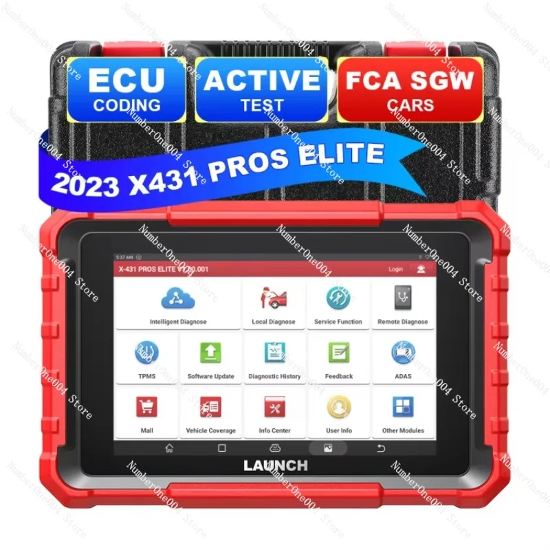 

Universal Launch X431 Professional Elite Car Diagnostic 2 Multi-Function Integrated Electronic Control Unit Coding 37