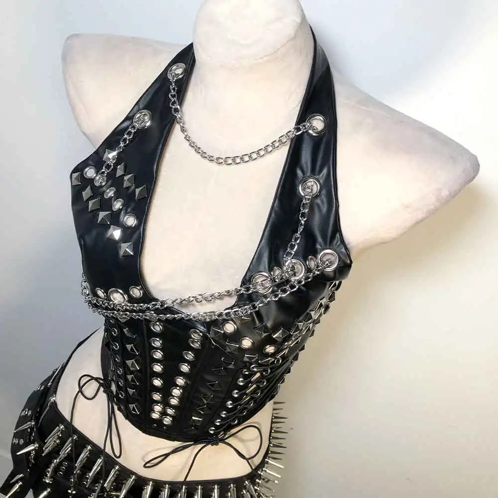 Goth Tops Summer Gothic Tank ALT Festival Vkei Punk Rock Clothes Boho Grunge Emo Clothing Rave E-Girls Y2K T-shirt Harajuku