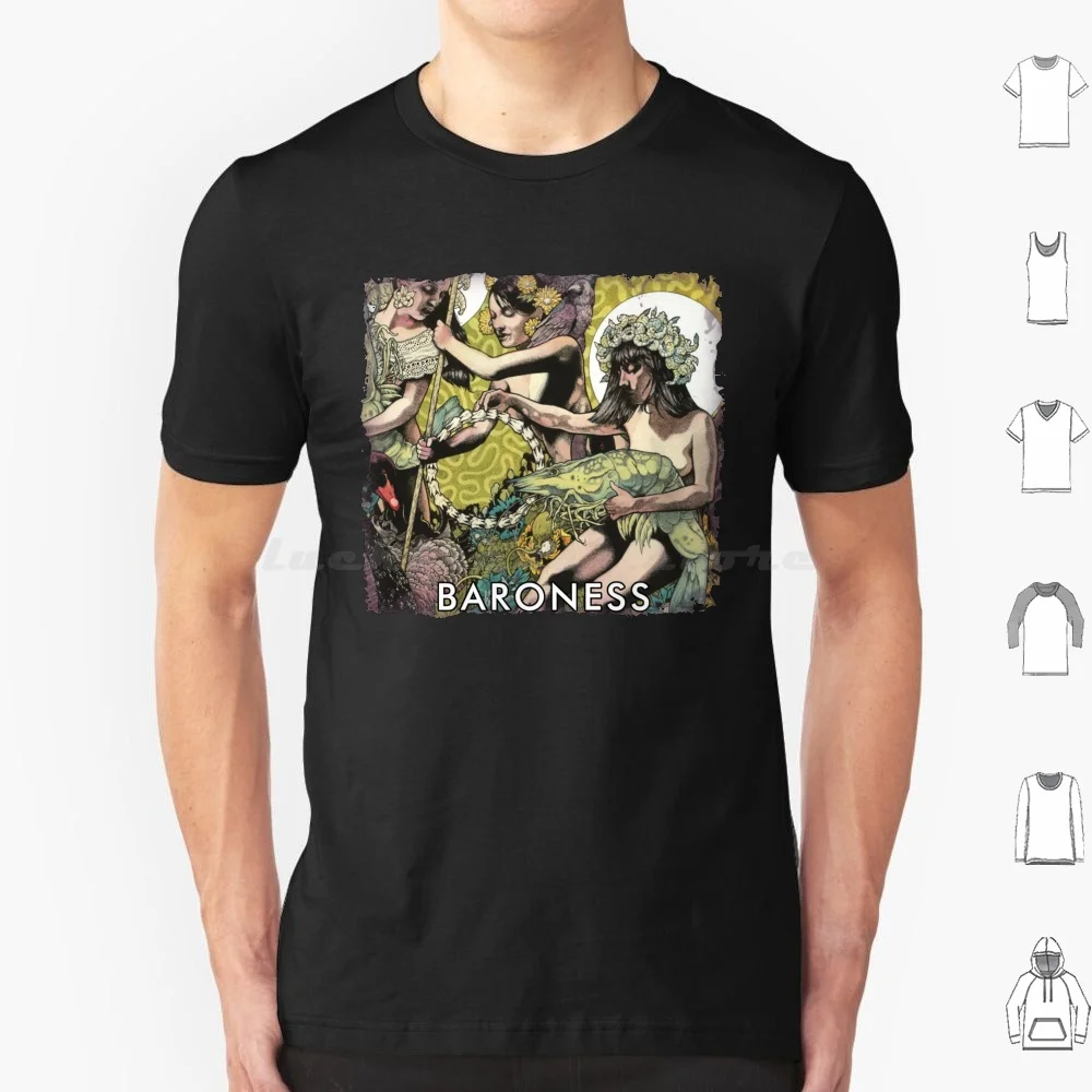 Baroness T Shirt Big Size 100% Cotton Baroness Baroness Band Heavy Metal Punk American Band Baroness Album Baroness Tour
