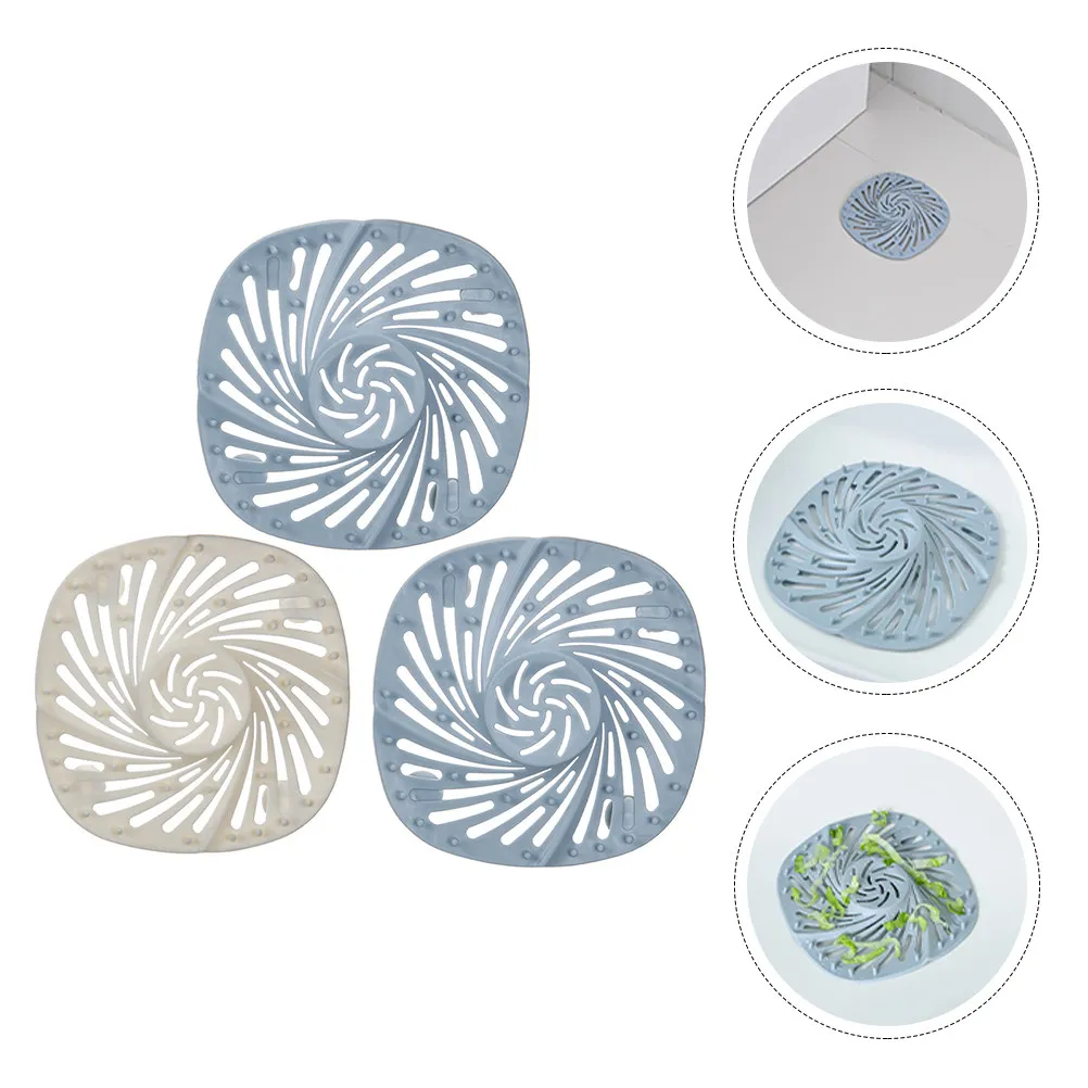 

Набор из 3 высококачественных сетчатых фильтров для кухонной раковины, предотвращающих засоры, для ванной комнаты, мытья посуды, улавливания волос и пищевых отходов