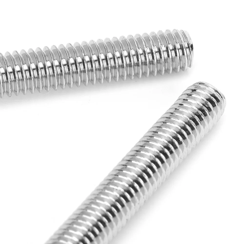 6PCS Professional 70mm Length Drum Tension Rods Metal Material Silver Drum Set Screw Drum Kit Screw Set For Jazz Drum Kit