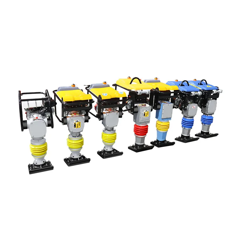 

Electric Diesel Pavement Ramming Machine Small Hand-held Vibration Ramming Machinery Vertical Impact