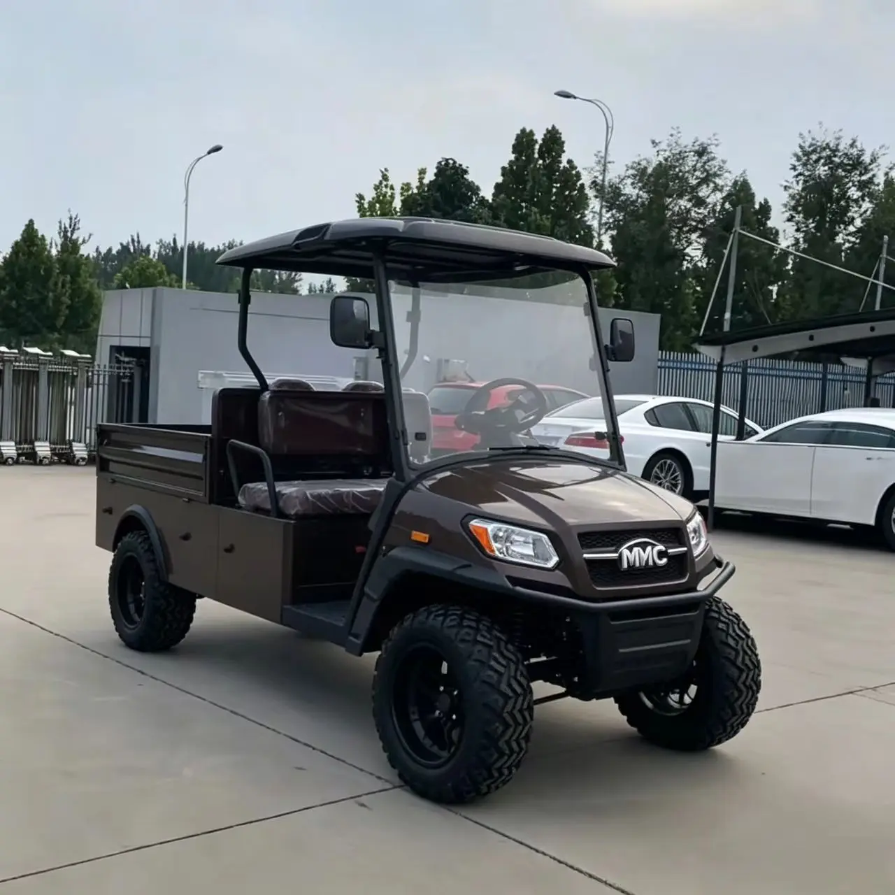 MMC Electric Golf Cart 48V/60V/72V 4000W/7000W 2-8 Seat Sightseeing Bus Hunting Club Cart - Eco-Friendly Golf Transportation