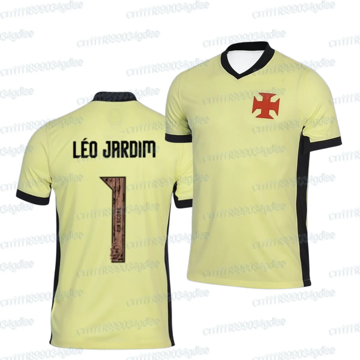 202627 Vasco Da Gama Brasilianisches Fußballtrikot für Herren, Sportliches Oversize-Design, Atmungsaktiv, Schnelltrocknend, Streetwear-Oberteile, Familien-Matching – Detail 10