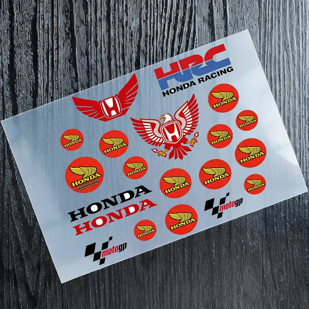 

Водонепроницаемые светоотражающие наклейки для мотоциклов Honda, легко снимаемые, для мотоциклов и автомобилей