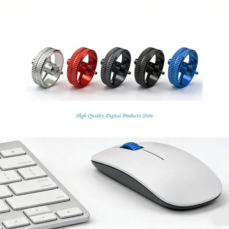 

U2JE Precise Metal Mouse Scroll Wheel Aluminum For M330 M280 M270 Better Handling