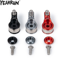 YEAHRUN Aluminium Alloy 25T Servo Saver Arm Adjustable Servo Arms for TRX6 TRX4 Bronco Tamiya TT01 1/10 RC Crawler Car