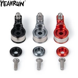 YEAHRUN Aluminium Alloy 25T Servo Saver Arm Adjustable Servo Arms for TRX6 TRX4 Bronco Tamiya TT01 1/10 RC Crawler Car