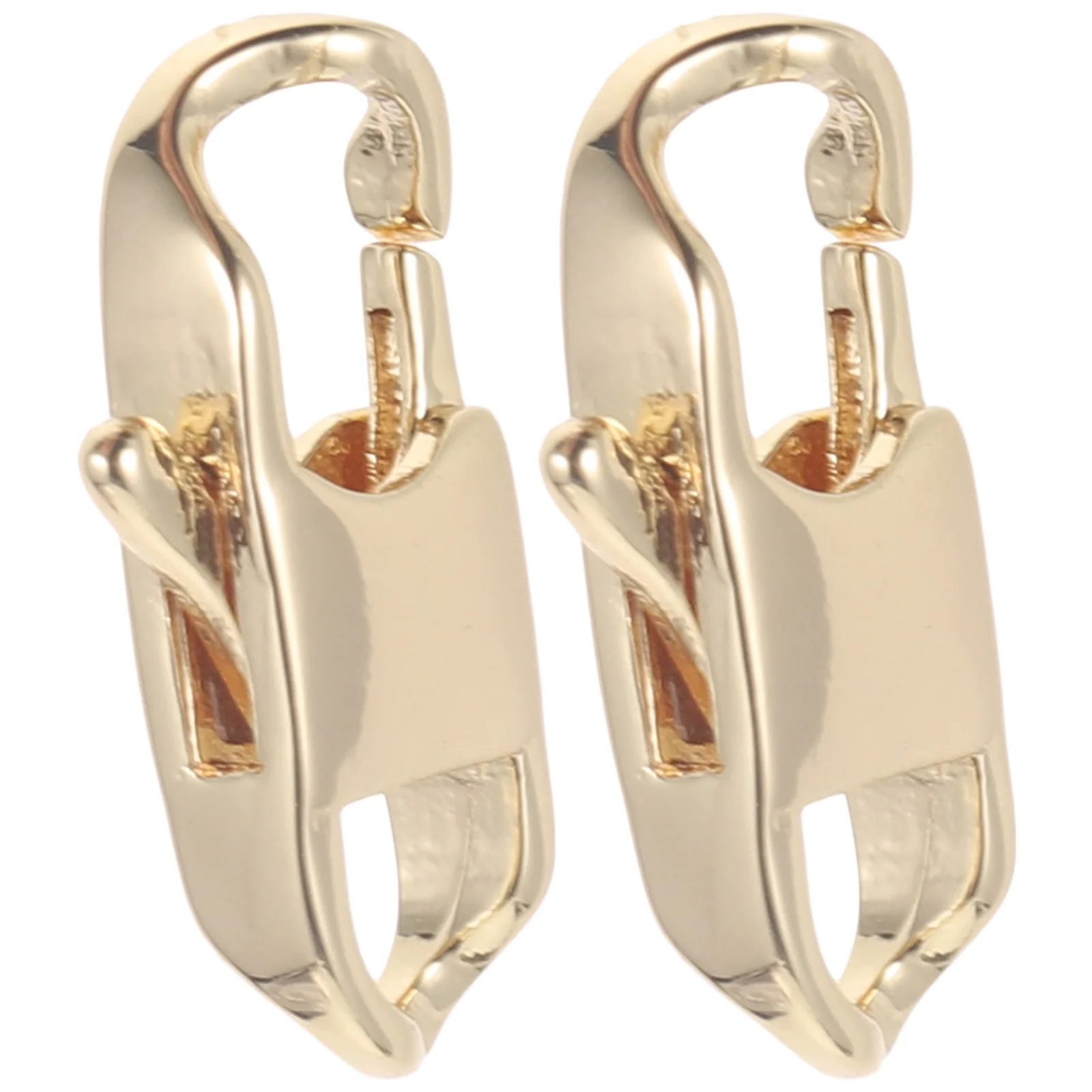 

2 шт., золотая застежка, ожерелье, цепочка, аксессуары, цветная пряжка-лобстер, наборы для изготовления ювелирных изделий «сделай сам», застежки для ремонта ожерелья