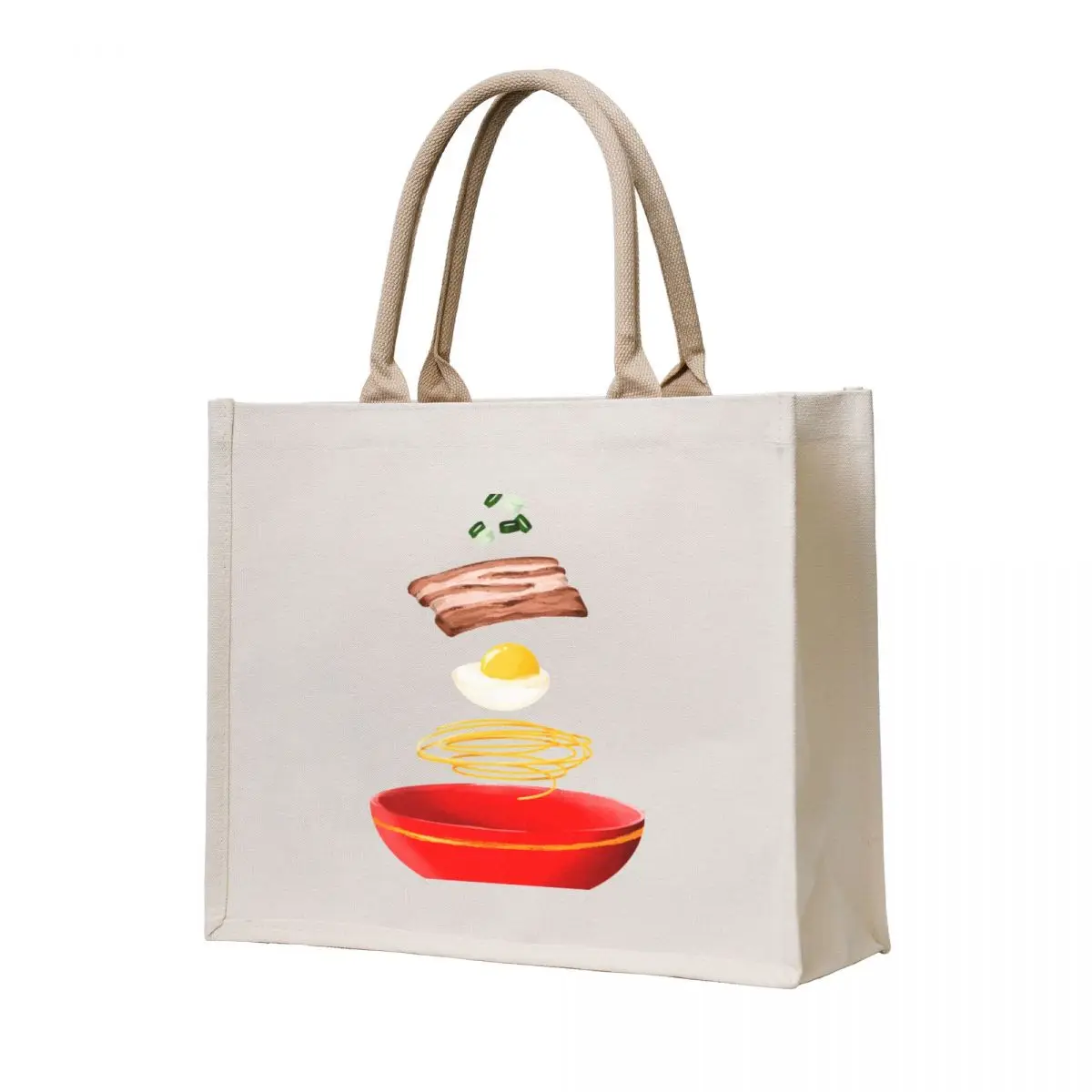 

Making Ramen Tote Bag Woman shopper bag personalized tote Canvas bag shopping trolley