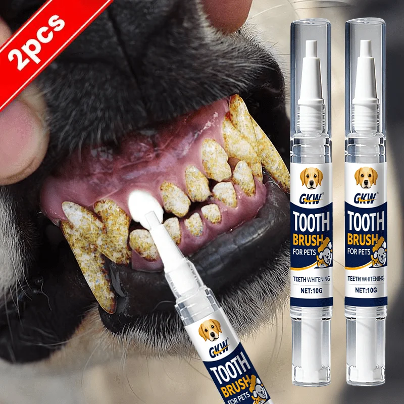 Pet Teeth Cleaning Pen, New Formula, Effective Teeth Clean, Plant‑based Formula