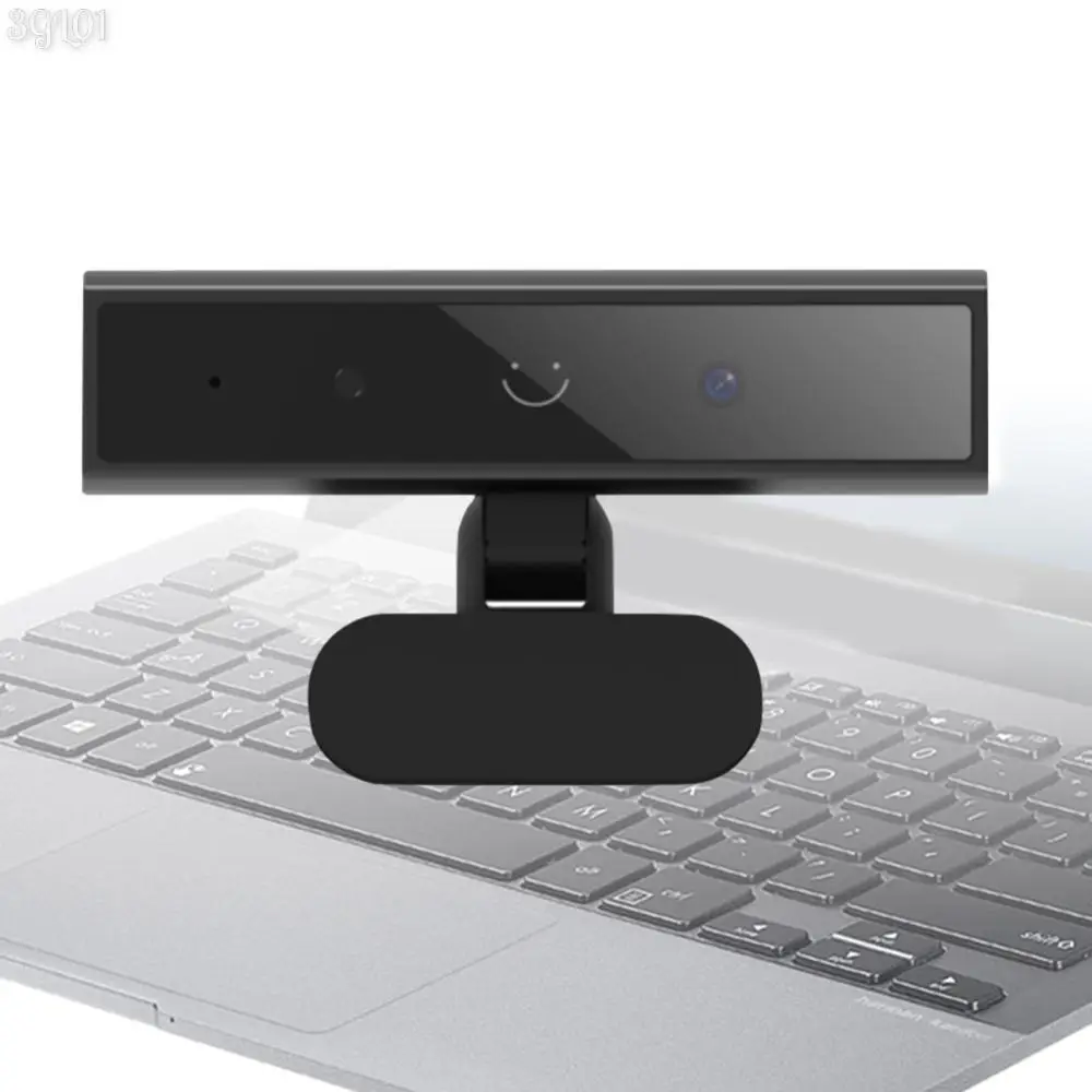 Identification Login Web Camera with Single Microphone for Windows Hello USB Computer Webcam for Laptop Desktop Computer