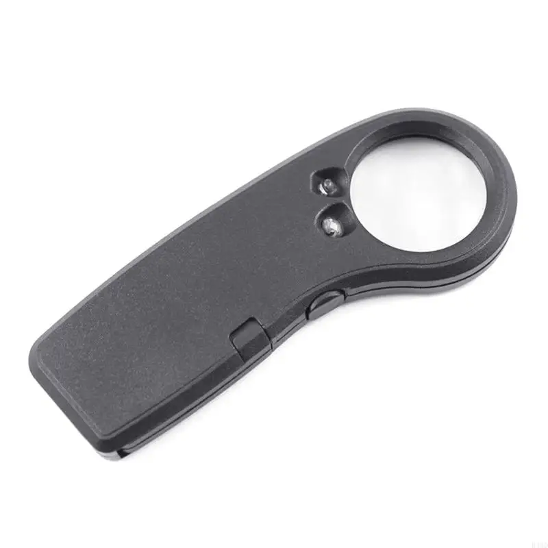 

B46D Upgraded Jewellery Magnifier Handheld Glass with Light for Reading