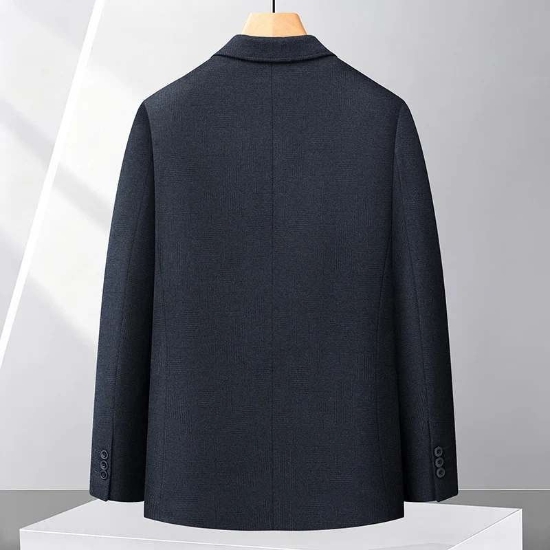 men liner down coat casual 2026 autumn and winter men's single-breasted wool jacket with detachable inner down jacket for male