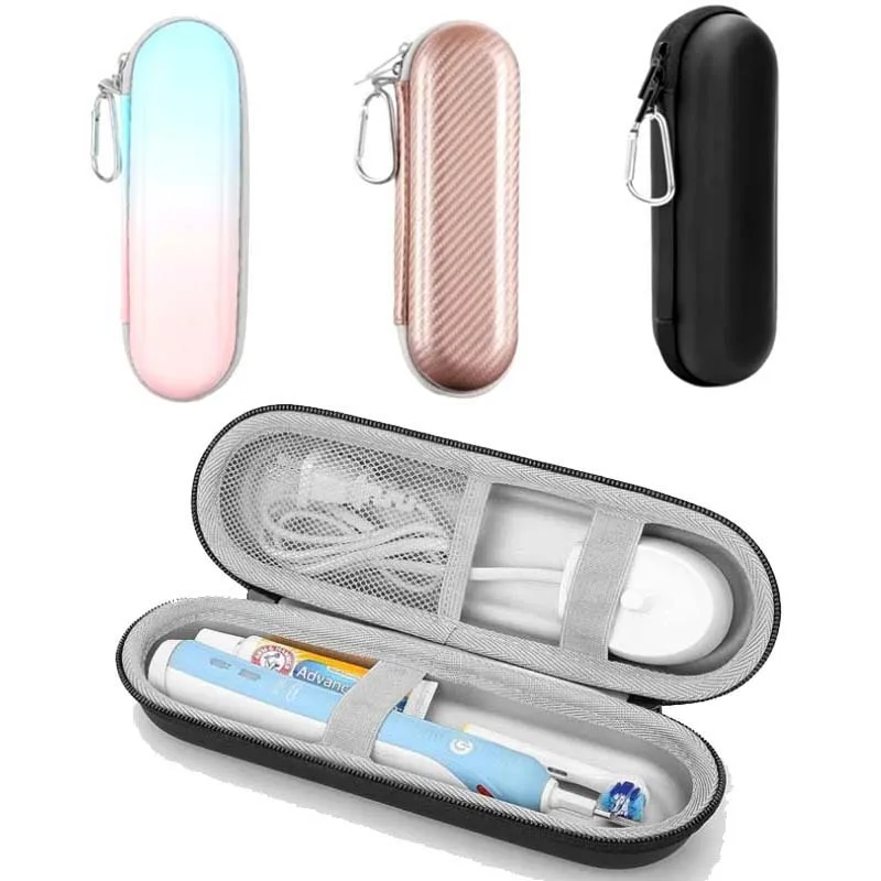 Electric Toothbrush Storage Box Travel Portable Toothpaste Toothbrush Charger Organizer Case Suitable for Oral-B/Pro