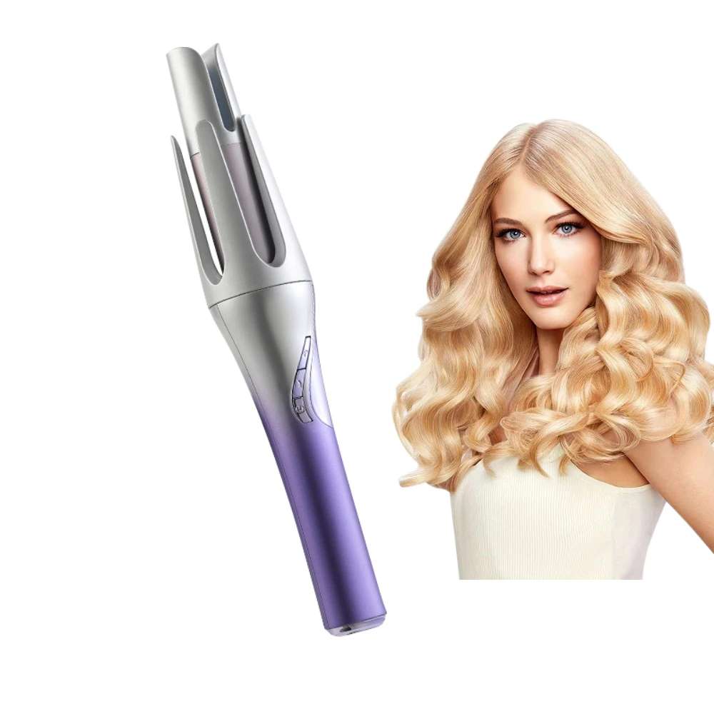 

Автоматическая Беспроводная Плойка для волос, устройство для завивки волос с зарядкой от USB, регулировка температуры, с вращением