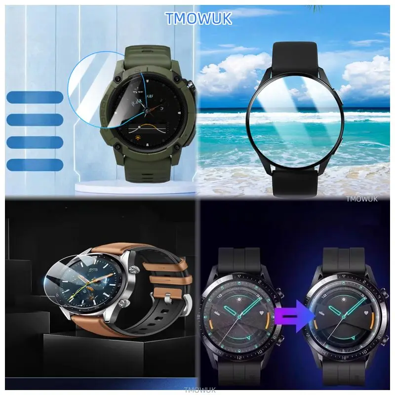 

For Coros Nomad Tempered Glass Screen Protector 9H, HD Clear Anti-Explosion, Seamless Fit Outdoor Watch Film