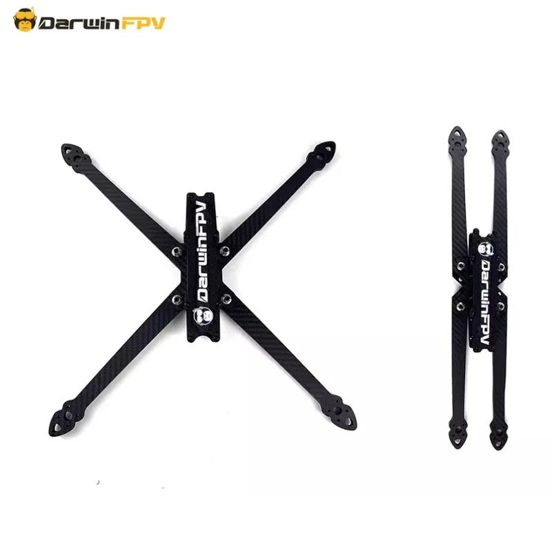 

DarwinFPV X10 10inch 410mm Wheelbase 7.0mm Thickness Arm TrueX Carbon Fiber Frame 10'' for Long Range FPV RC Freestyle Drone