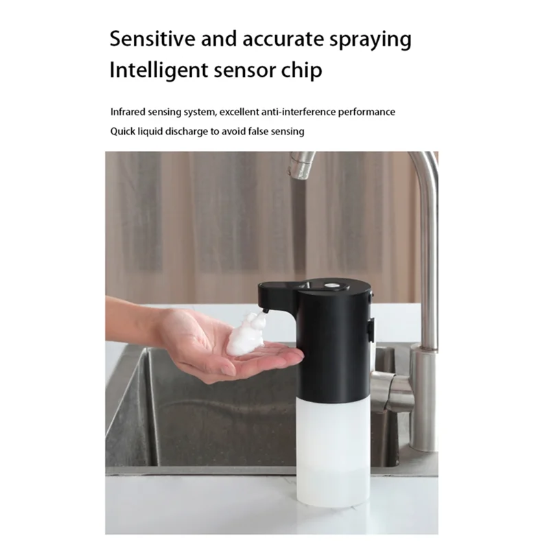 

AB66-автоматическая стиральная машина с индукционной пеной, зарядная машина для дезинфицирующего средства для рук, кухонный дозатор мыла, настенный датчик