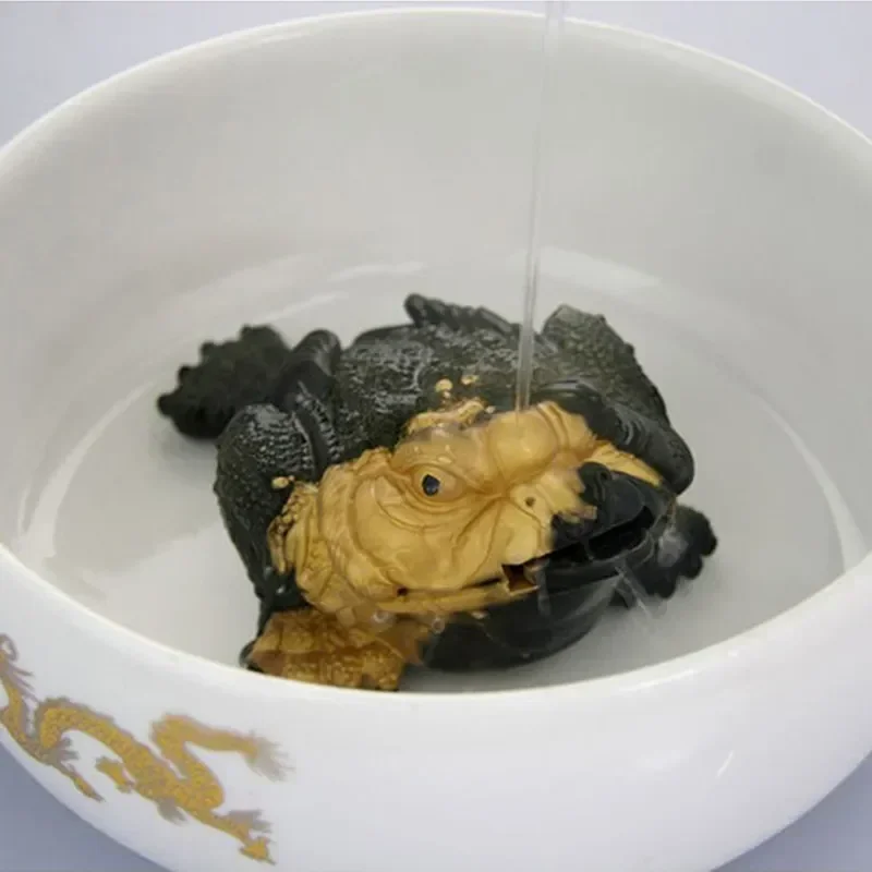 Creative Color Changed Toad Tea Pets Purple Mud Small Tea Pet Chinese Tea Set High Quality Tea Ceremony Decorations