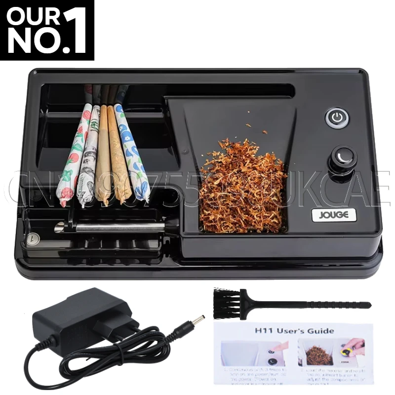 6.5/8 مللي متر الأشعة تحت الحمراء الكهربائية التلقائي آلة لف السجائر حاقن التبغ طحن الأسطوانة ماكينة حشو اكسسوارات التدخين