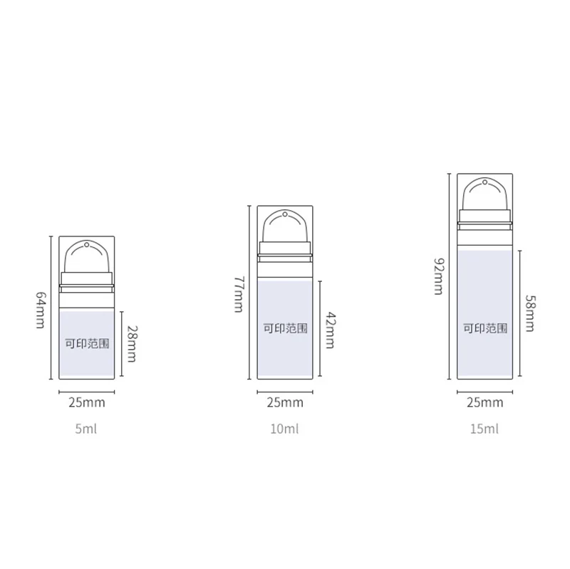 5ml 10ml 15ml bottiglia cosmetica di plastica vuota pompa per lozione bottiglia per vuoto Shampoo articoli da toeletta contenitore accessori da