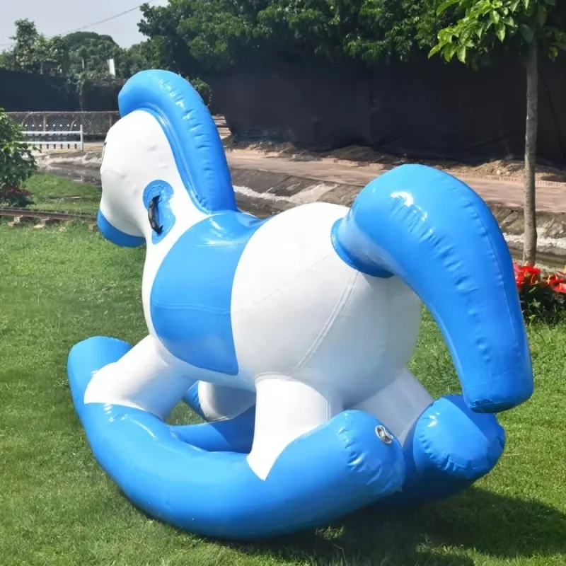Newly arrived rock jump inflatable horseback riding