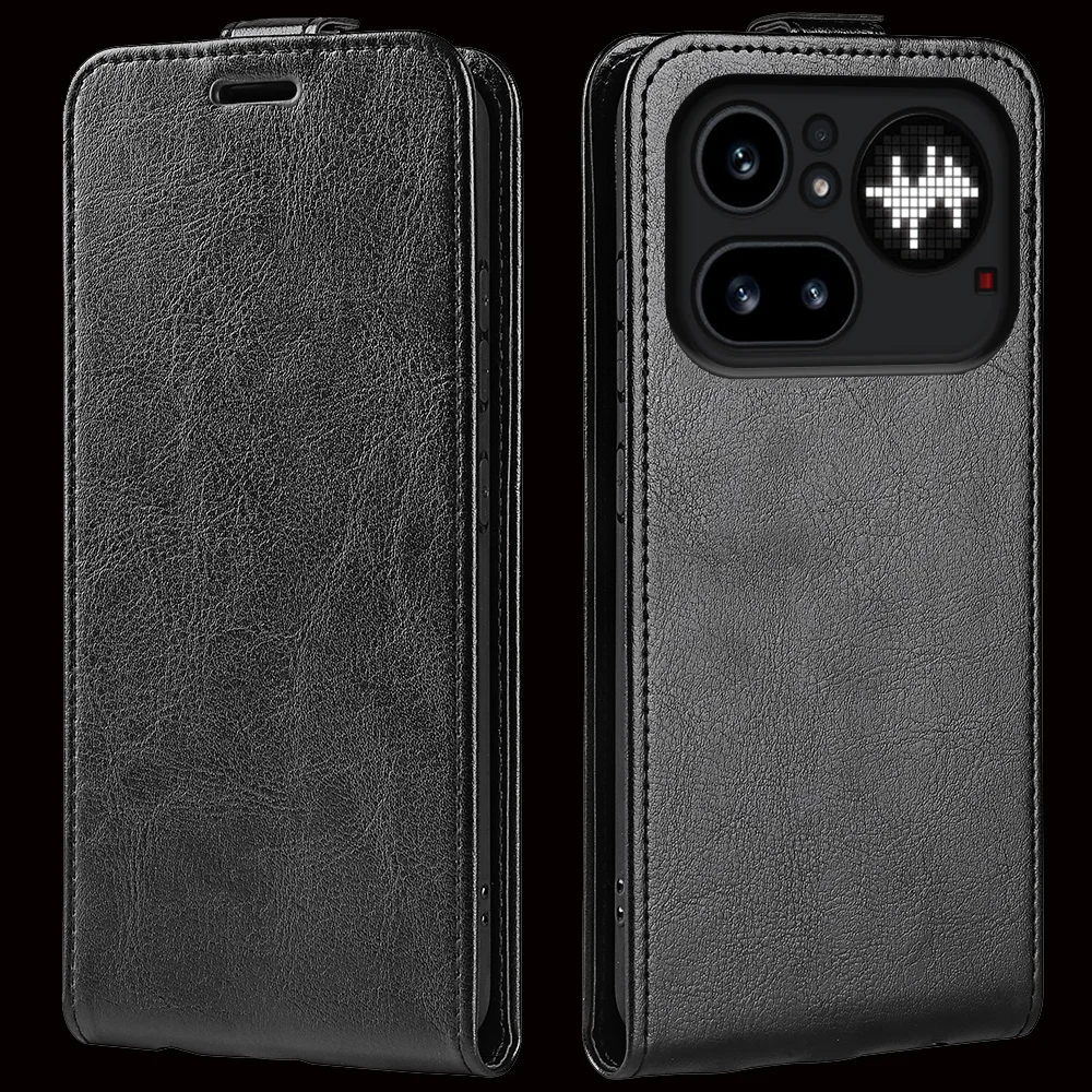 

Vertical Flip Leather Cover Case For Nothing Phone 4A Pro 3A lite 3 A Pro Phone Case Phone4A Pro Phone3A Lite Coque Funda Shell