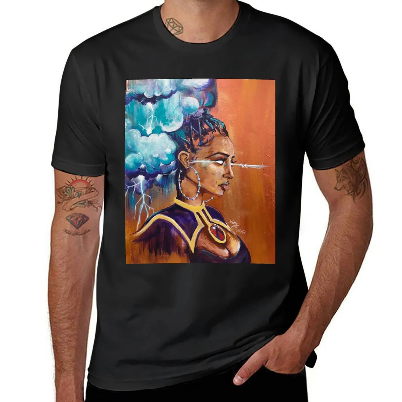 Naturally Ororo T-Shirt customs graphics Anime t-shirt valentines clothes mens graphic t-shirts