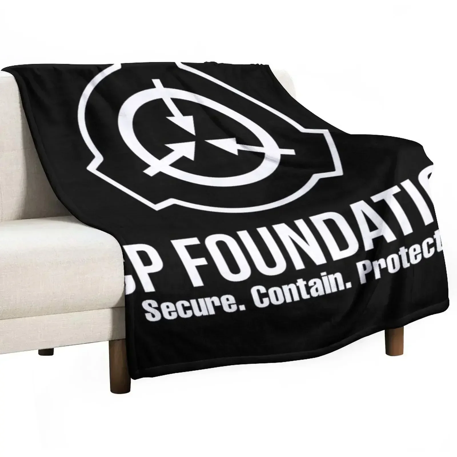 

SCP Foundation Secure Contain Protect Throw Blanket Thermal Luxury St Blankets