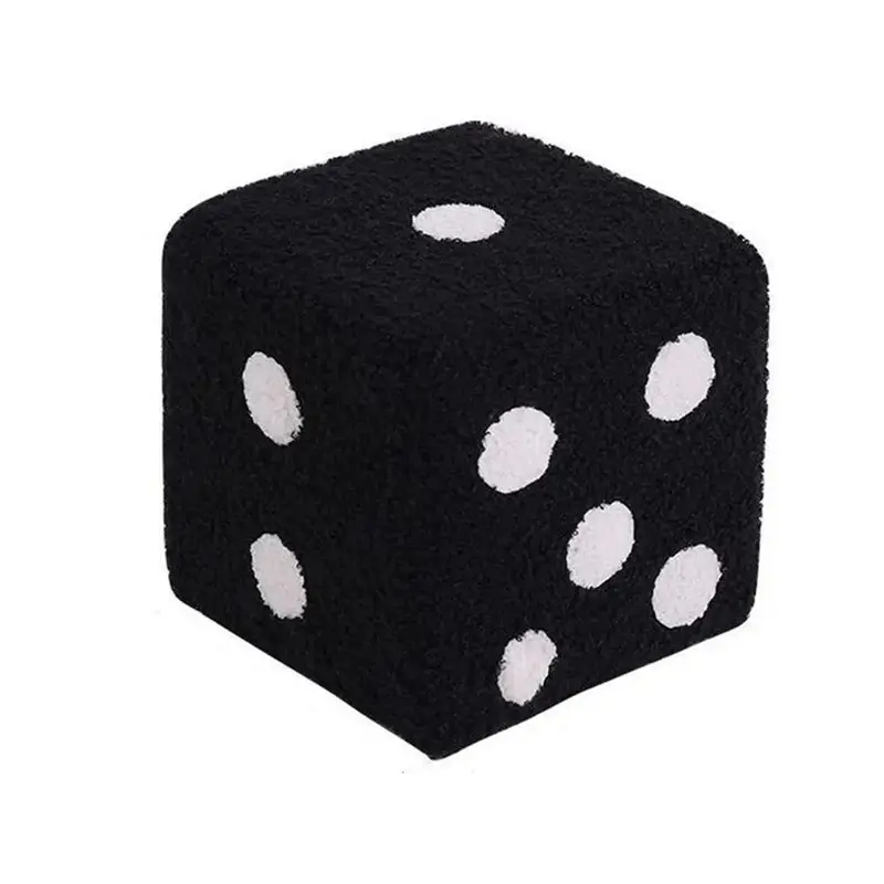 Dice Stool Chair Entrance Foot Stool For Door 7.87X7.87X7.87Inch Small Soft Chair Removable & Washable Cube Entrance-A27R