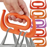 Portable Bag Grip Grocery Bags Carrier Holder Multipurpose Load Bearing Handle Clips for Women Shopping Heavy Object Handling