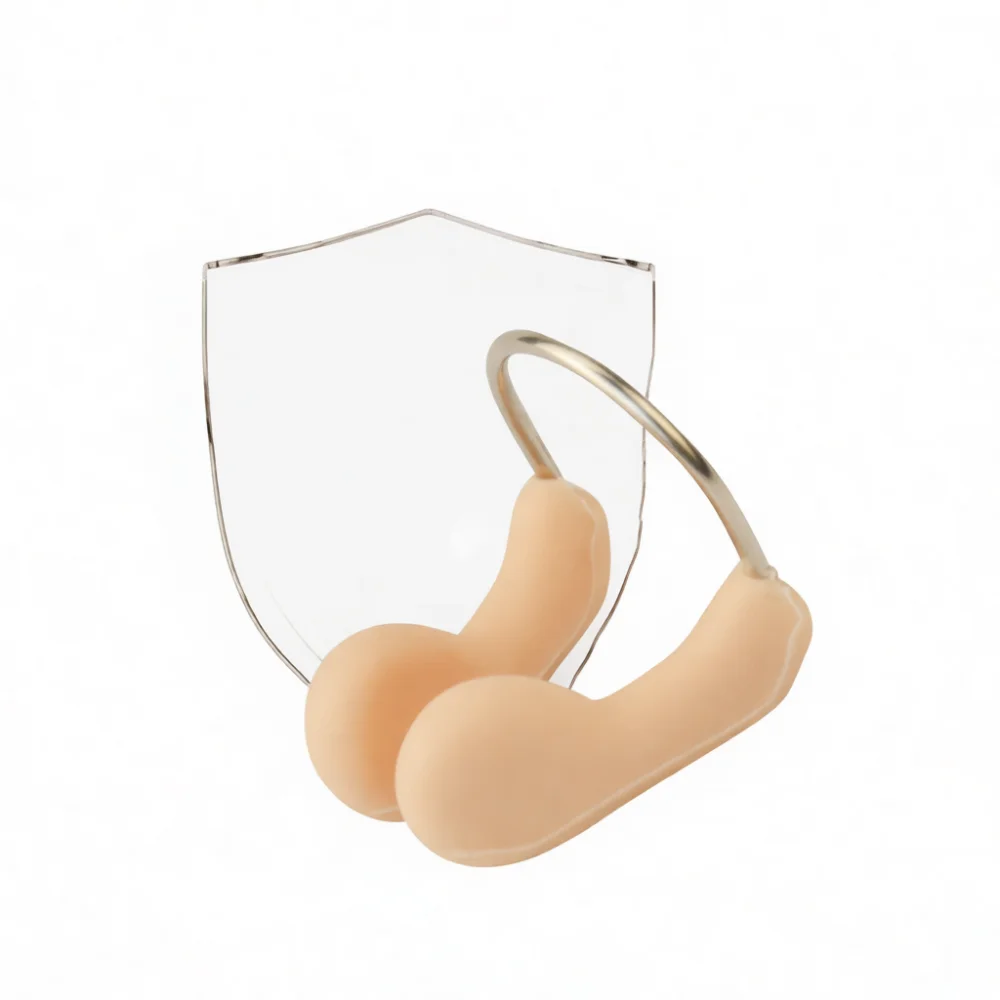 Durable Silicone Swimming Nose Clip Professional Anti Choking Gear For Swimming Pool Training Adult Kids Sport Plug