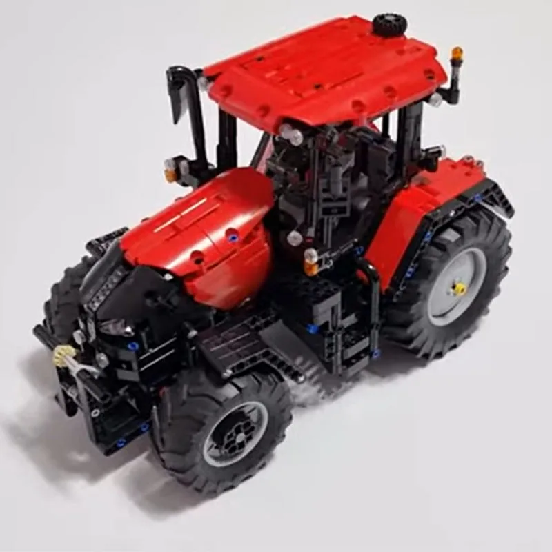 Tractor de MOC-145137, maquinaria agrícola óptica, modelo de bloques de construcción, 1043 piezas, regalo de Navidad con función de potencia