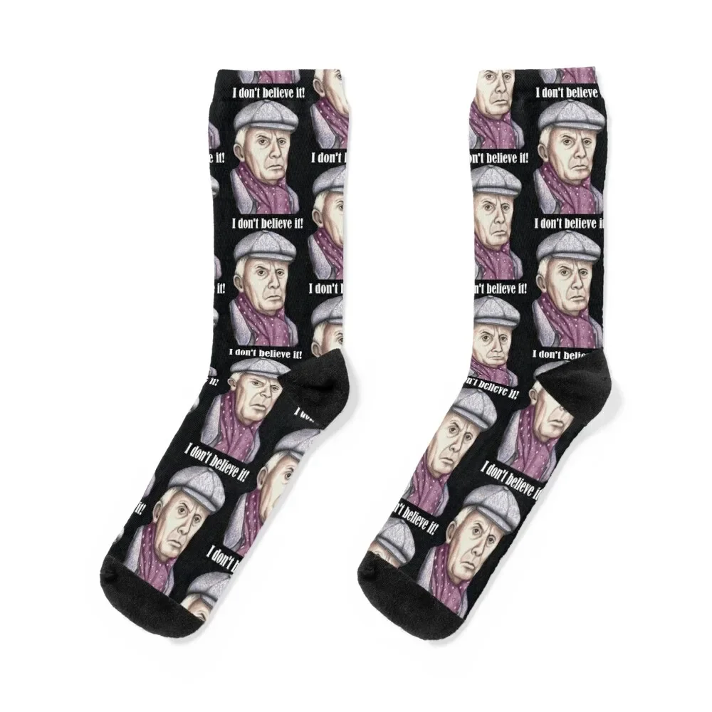 

Richard Wilson plays Victor Meldrew Socks colored sports and leisure Stockings man winter Socks Women Men's