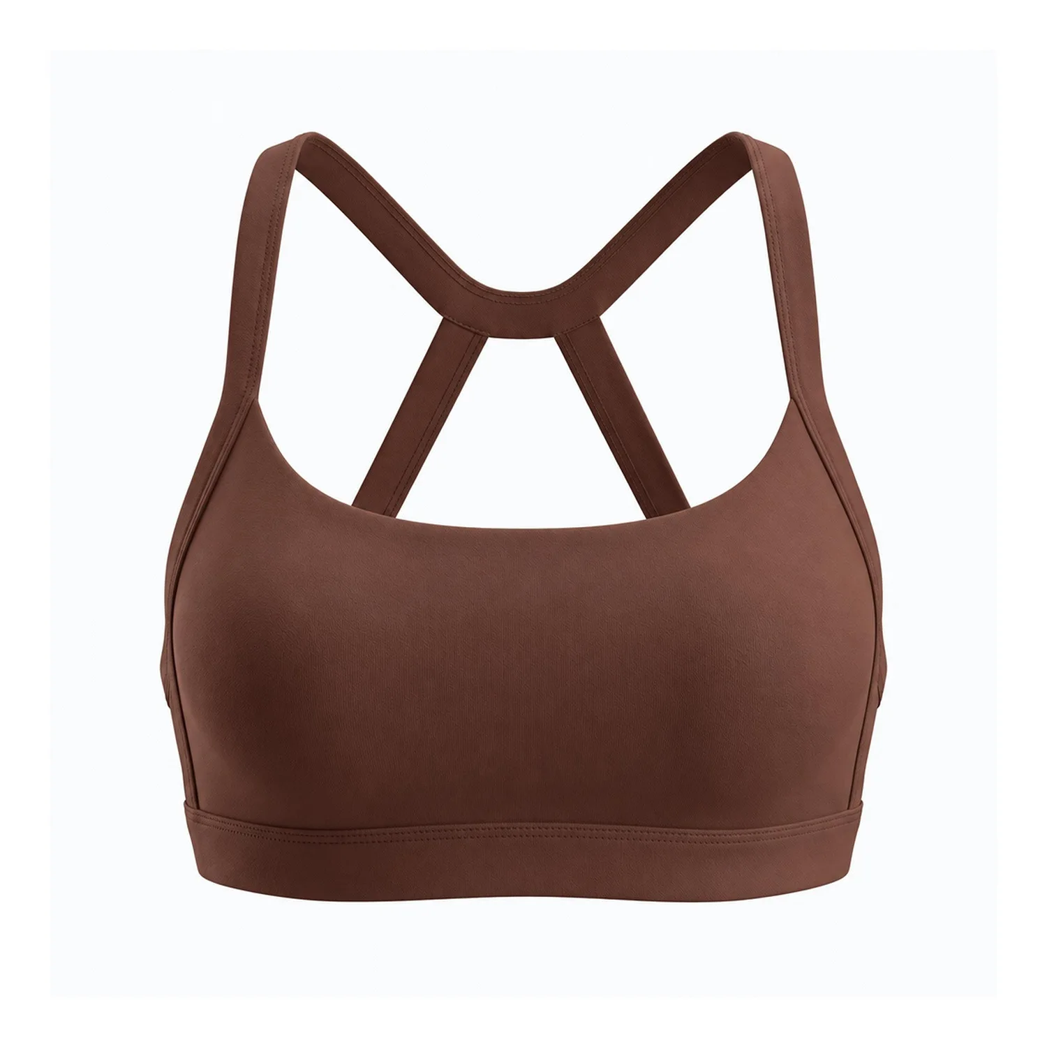 LOGO Hanging neck back sports underwear women's quick-drying outdoor running sports fitness top yoga bra chest pad