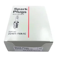 4/6 Uds 22401-1VA1C DILKAR7D11H bujía de iridio doble para Nissan Rogue 2,0 L 2017 X-TRAIL QASHQAI alta calidad DILKAR7D11H